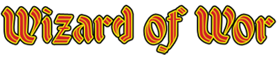Wizard of Wor logo for Commodore 64
